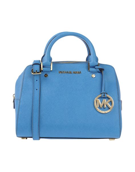 michael kors royal blue handbag